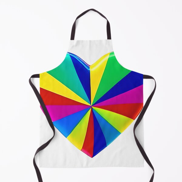 Item preview, STARBURST HEART COLORFUL RAINBOW designed and sold by Sanny88.