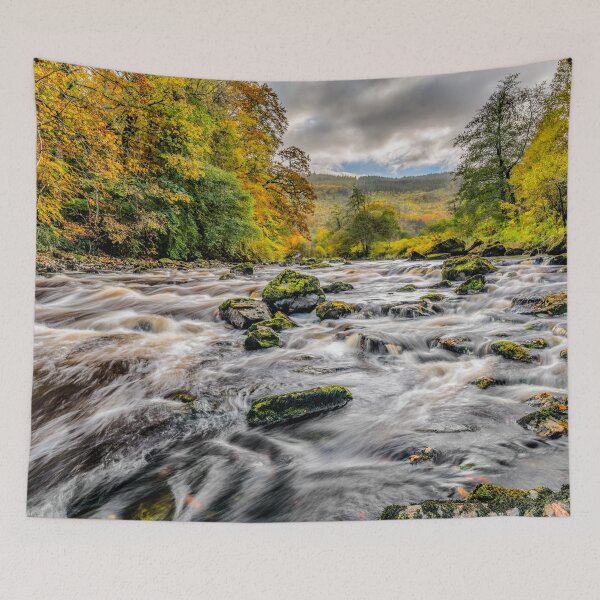 Item preview, Autumn Rapids Betws y Coed Wales designed and sold by AJEvans.