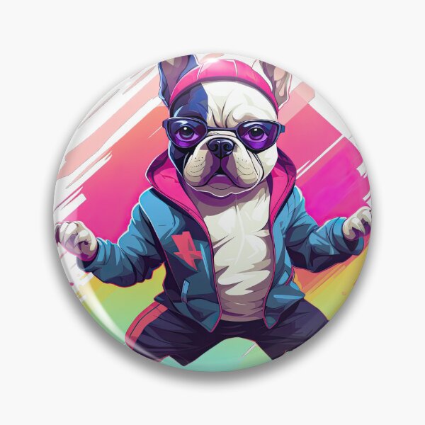 Item preview, Fitness Fanatic French Bulldog designed and sold by ZombieLH.
