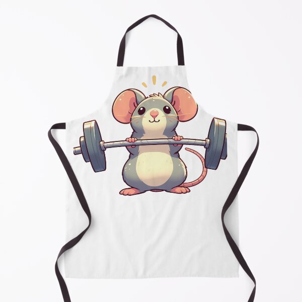 Item preview, Copy of Cute Gym Rat Lifting Barbell designed and sold by ArsiStrenght.