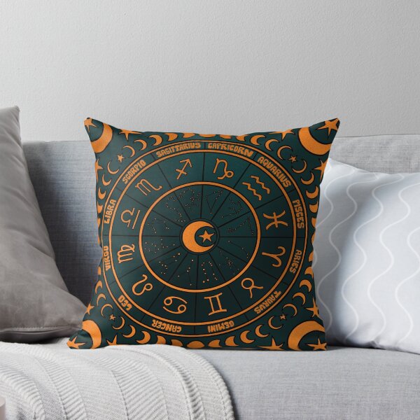 Item preview, Moon Zodiac Wheel designed and sold by doodlebymeg.