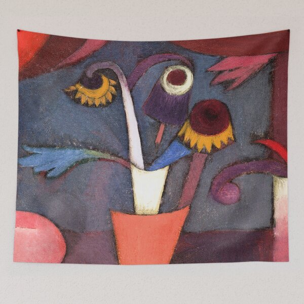 Item preview, HD. Autumn Flower, by Paul Klee designed and sold by MINDTHECHERRY.