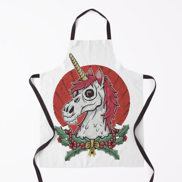 Item preview, Creepy Zombie Unicorn Christmas designed and sold by MD2Graphics.