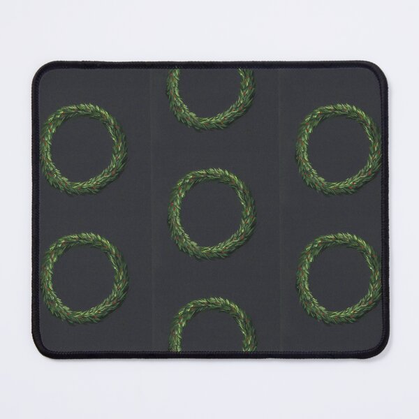 Item preview, Christmas Wreath on Black designed and sold by Taphath Foose.