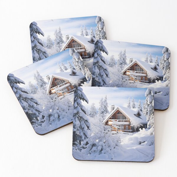 Item preview, Retro Winter Wonderland Cabin Getaway designed and sold by Shirtastically.
