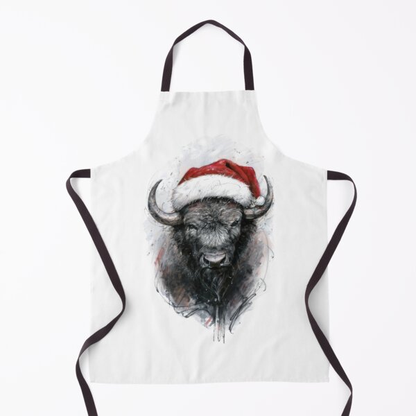 Item preview, Xmas wisent Fur Santa Hat: Rural wisent designed and sold by Blink Art Studio.