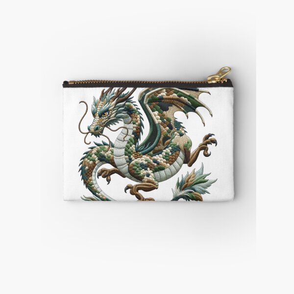 Item preview, Embroidered Camouflaged Dragon Legendary Animal designed and sold by kylmllr101684.
