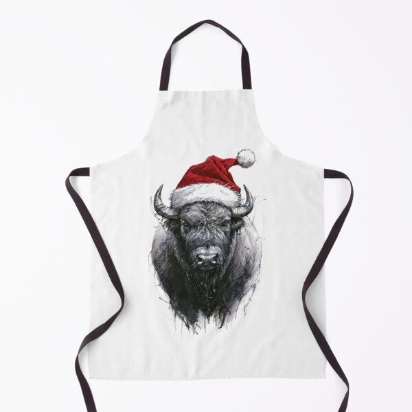 Item preview, Xmas wisent Fur Santa Hat: Rural wisent designed and sold by Blink Art Studio.
