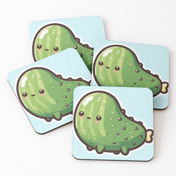 Item preview, Pickle Creature - Whimsical Veggie Friend designed and sold by DokiDoki-Design.