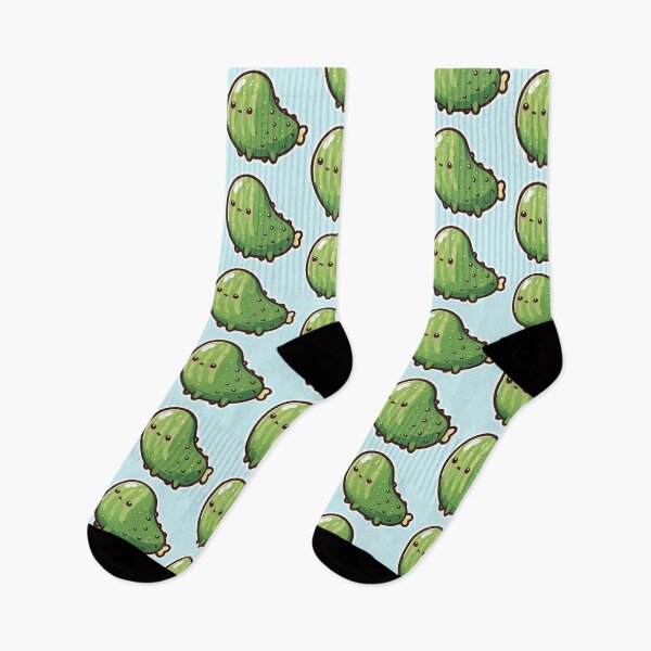 Item preview, Pickle Creature - Whimsical Veggie Friend designed and sold by DokiDoki-Design.