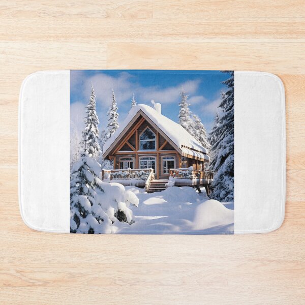 Item preview, Retro Winter Wonderland Cabin Getaway designed and sold by Shirtastically.