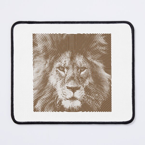 Item preview, The Lion's Majestic Whirl Brown designed and sold by Bustachille.