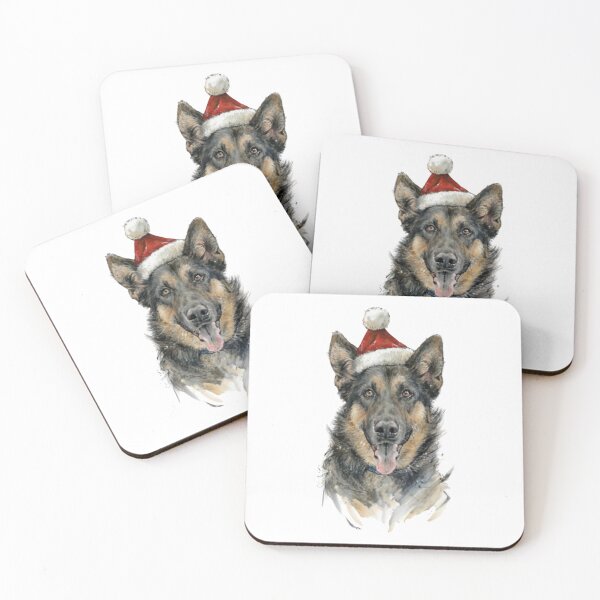 Item preview, German Shep Xmas: Hound designed and sold by Blink Art Studio.