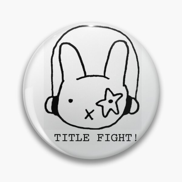 Item preview, title fight bunny logo designed and sold by grrlonline.