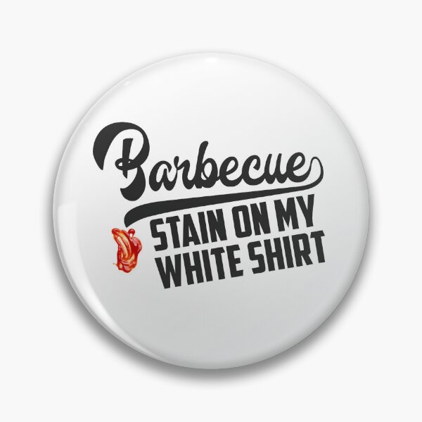 Item preview, barbecue stain on my white designed and sold by tkhrbika.