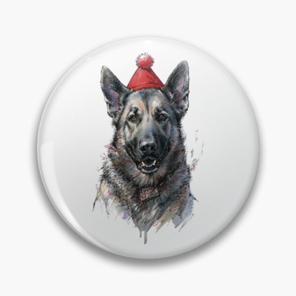 Item preview, German Shep Xmas: Hound designed and sold by Blink Art Studio.