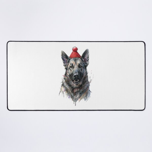 Item preview, German Shep Xmas: Hound designed and sold by Blink Art Studio.