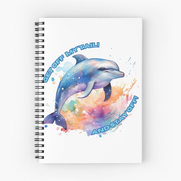 Item preview, Get Off My Dolphin Tail designed and sold by TurtleFishArt.