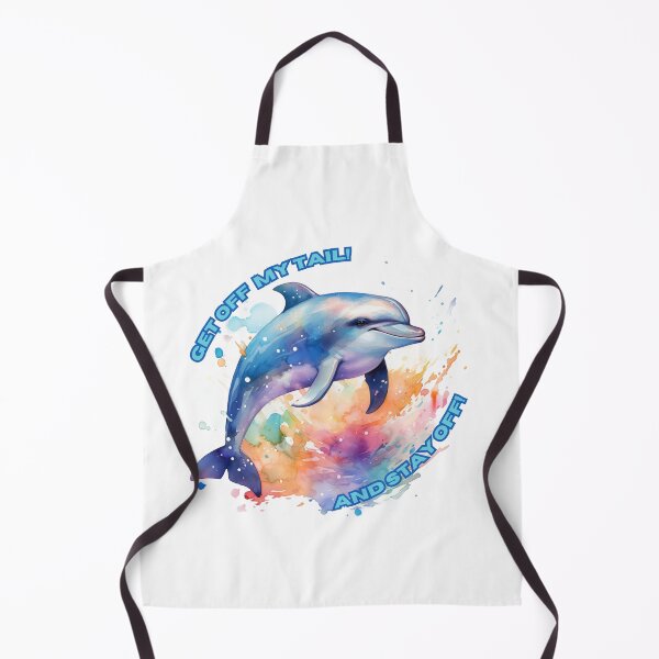 Item preview, Get Off My Dolphin Tail designed and sold by TurtleFishArt.