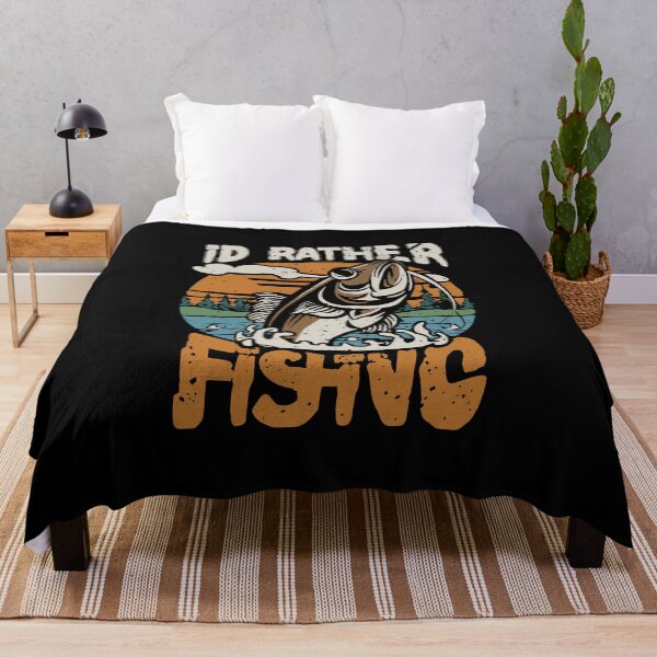 Item preview, Id Rather Be Fishing Funny Fisherman T-Shirts designed and sold by MizoX7.