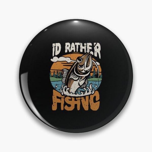 Item preview, Id Rather Be Fishing Funny Fisherman T-Shirts designed and sold by MizoX7.