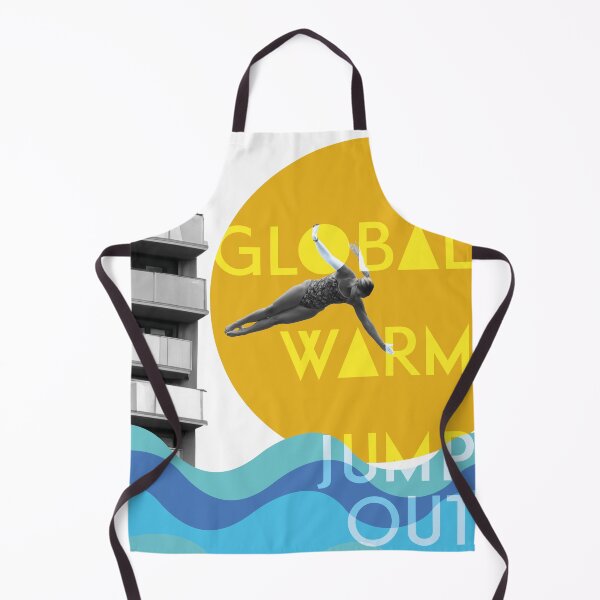 Item preview, JUMP INTO HIGH OCEAN LEVELS ON GLOBAL WARM designed and sold by FLOWYLD.