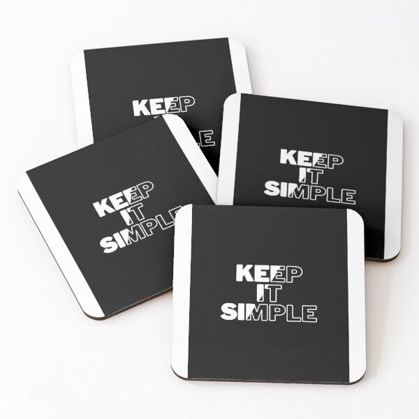 Item preview, KEEP IT SIMPLE designed and sold by KreativT-shirts.