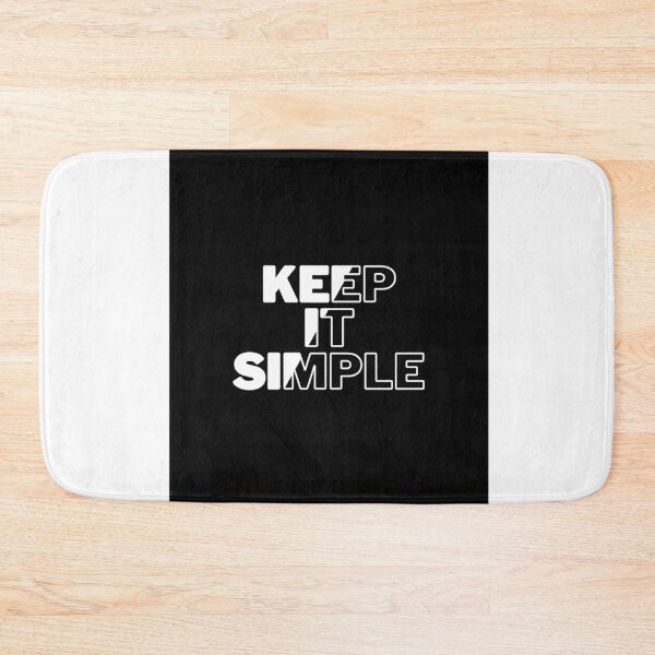 Item preview, KEEP IT SIMPLE designed and sold by KreativT-shirts.