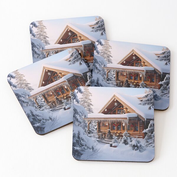 Item preview, Retro Winter Wonderland Cabin Getaway designed and sold by Shirtastically.