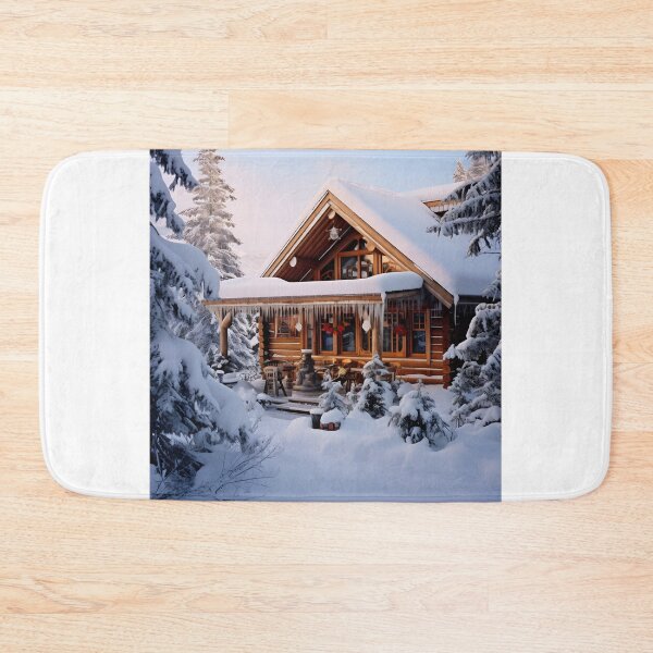 Item preview, Retro Winter Wonderland Cabin Getaway designed and sold by Shirtastically.