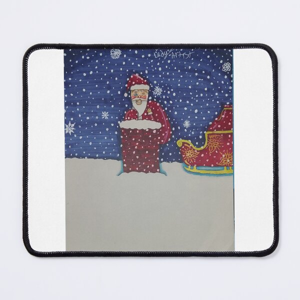 Item preview, Santa Claus in Chimney designed and sold by Labby’s Other Worldly Shop.