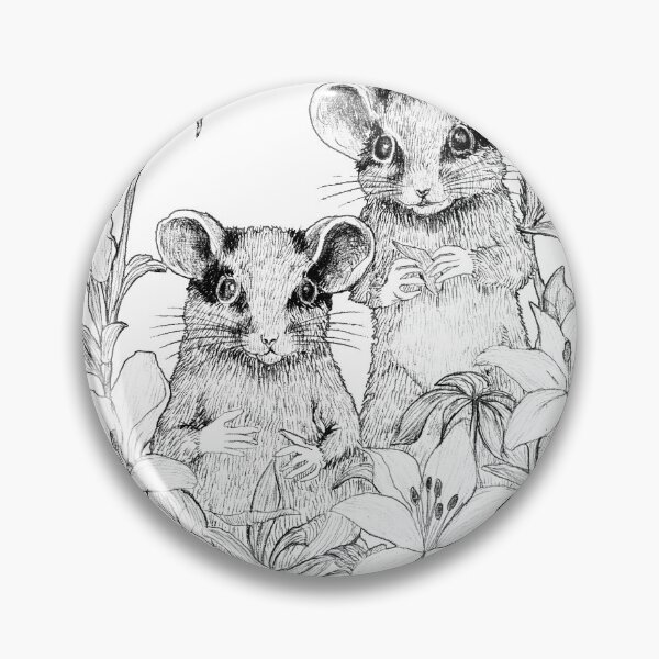 Item preview, PENCIL SKETCH COMMON DORMOUS AND LILY - OSLAGUNA designed and sold by oslaguna.