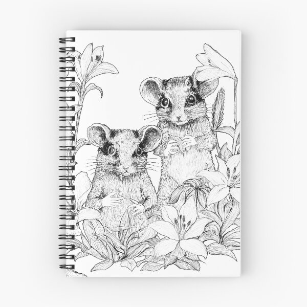 Item preview, PENCIL SKETCH COMMON DORMOUS AND LILY - OSLAGUNA designed and sold by oslaguna.