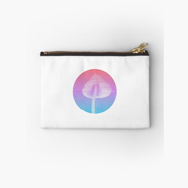 Item preview, Spiral Fungi: The Tiny Mushroom Whirl PinkToBlue designed and sold by Bustachille.
