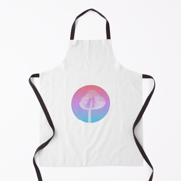 Item preview, Spiral Fungi: The Tiny Mushroom Whirl PinkToBlue designed and sold by Bustachille.