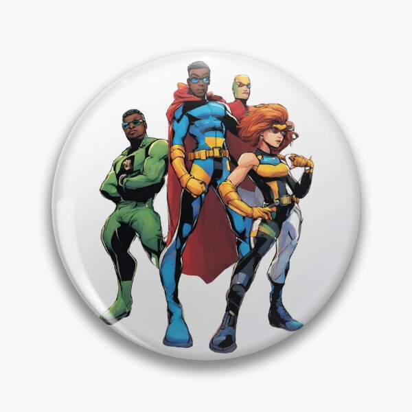 Item preview, Danger Force Sticker: Cute and Funny Superhero Squad designed and sold by SHOPILIE.