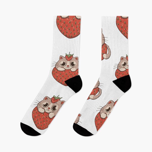 Item preview, Strawberry Cat designed and sold by PulseGraph.