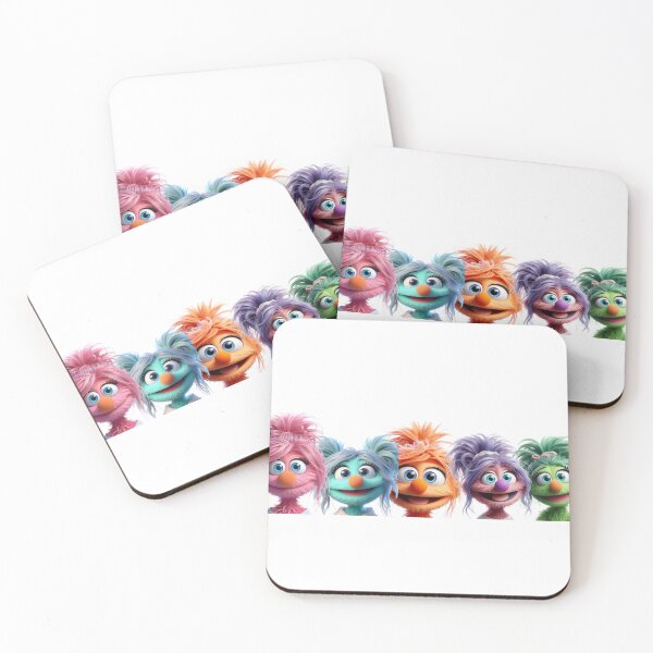 Item preview, Fraggle inspired.  Girl with messy bun  designed and sold by RoyalTacoBelle.