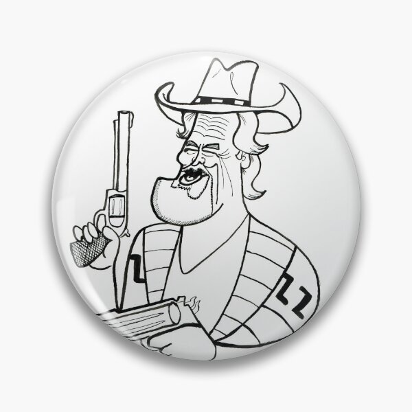Item preview, Caricature Jeff Bridges designed and sold by BThiriet.