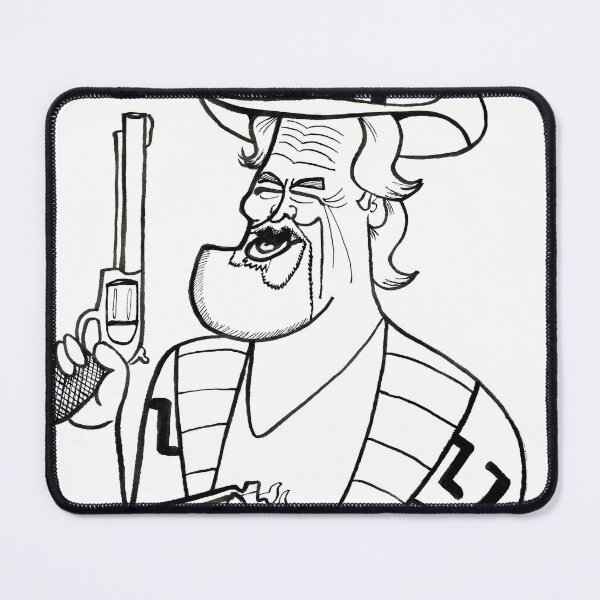 Item preview, Caricature Jeff Bridges designed and sold by BThiriet.