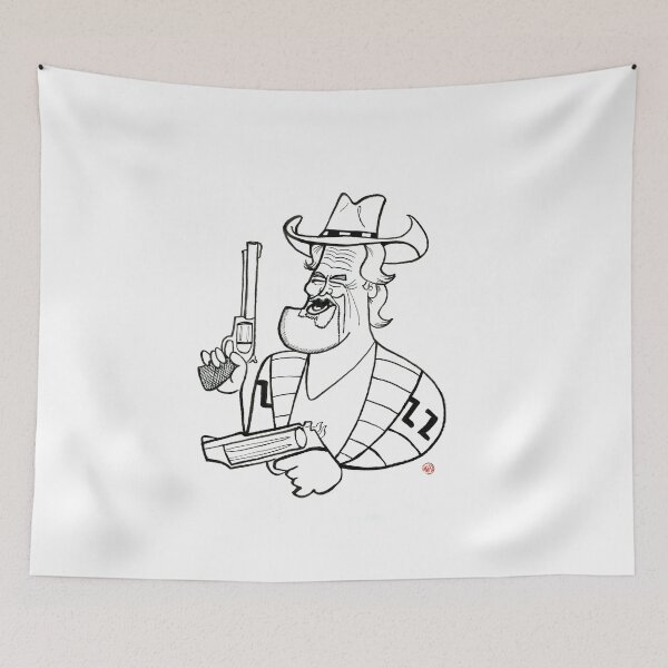 Item preview, Caricature Jeff Bridges designed and sold by BThiriet.
