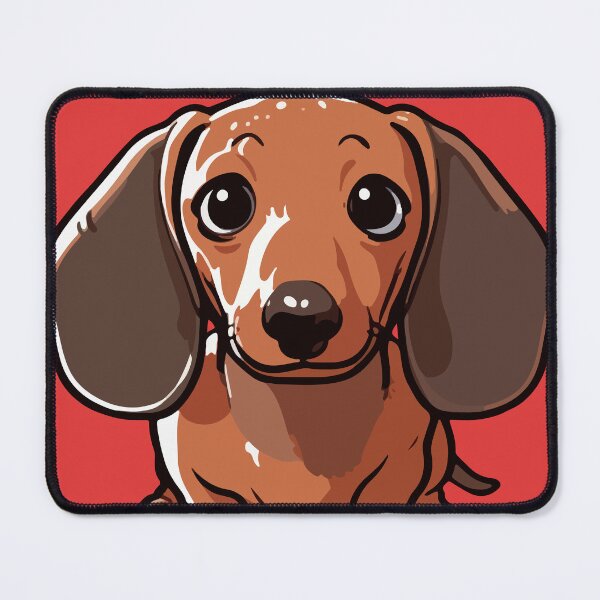 Item preview, Cute Little Dachshund designed and sold by BarkandStick.