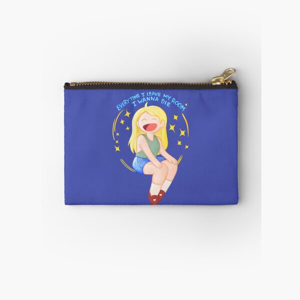 Item preview, Every time I leave my room I wanna die - Fionna and Cake / Adventure Time fan art designed and sold by Lavinia Knight.
