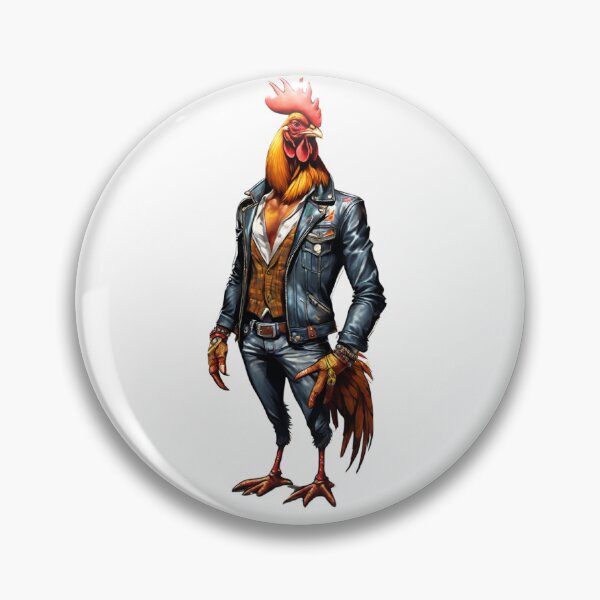 Item preview, Proud Rooster in Blue Jean Outfit designed and sold by rayt64.