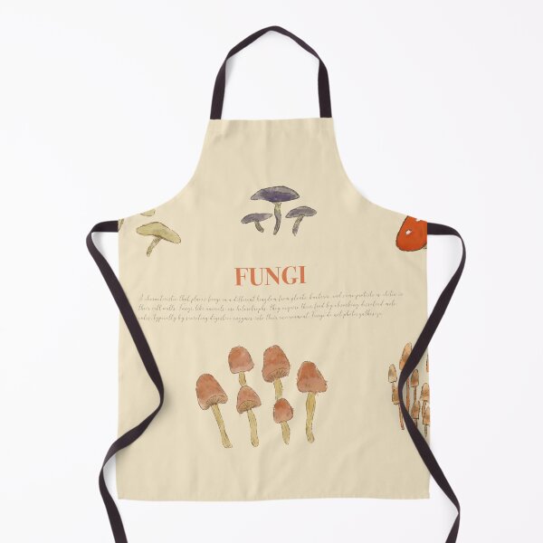 Item preview, Vintage Mushroom Encyclopedia Illustration designed and sold by carolainadesign.