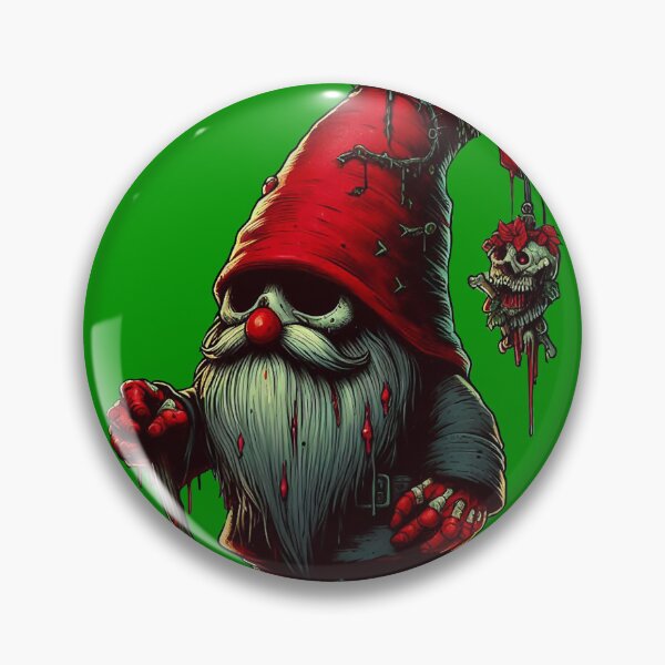 Item preview, Spooky Christmas Gnome designed and sold by CreepyBonfire.
