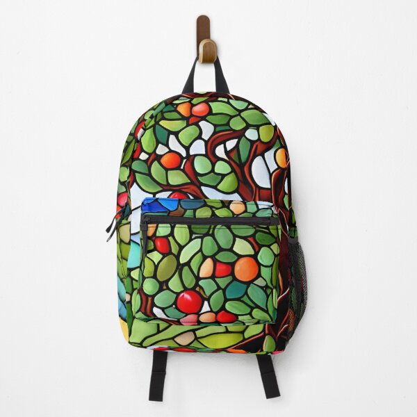 Item preview, Stained Glass Apple Tree designed and sold by ChanceTwoArt.