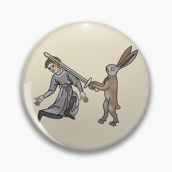Item preview, Violent rabbit with sword designed and sold by MargiKnights.