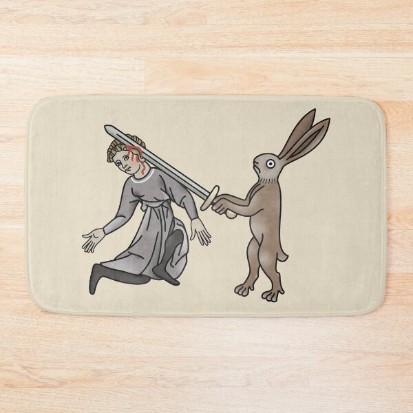Item preview, Violent rabbit with sword designed and sold by MargiKnights.