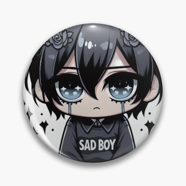 Item preview, Sad Anime Boy designed and sold by Natalia Montenegro.